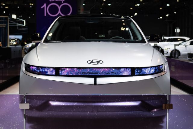 ▲아이오닉 5 디즈니 100 플래티넘 콘셉트(사진=현대차)