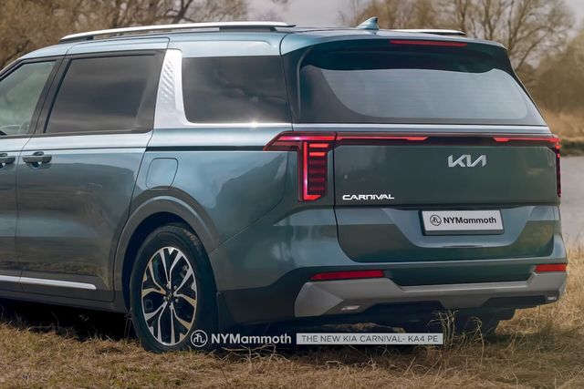 ▲카니발 페이스리프트 예상도(사진=유튜브 '뉴욕맘모스')