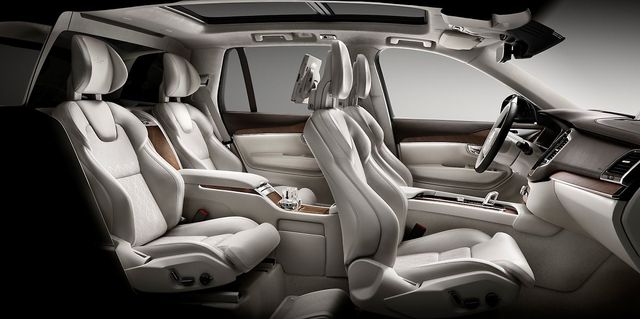 ▲볼보 XC90 엑설런스 실내(사진=볼보자동차코리아)