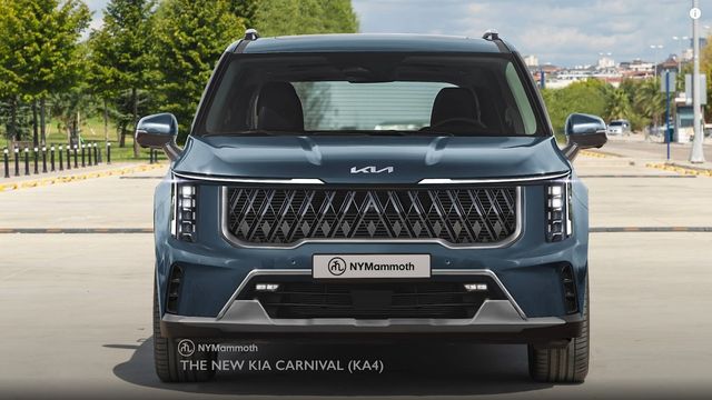 ▲카니발 부분변경 예상도(사진=유튜버 '뉴욕맘모스')