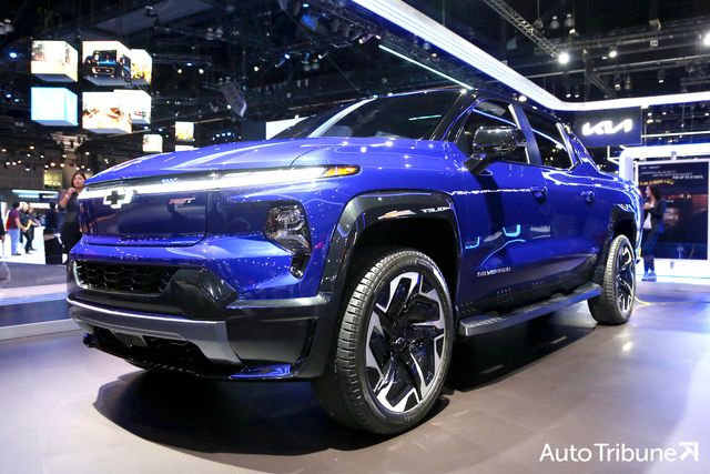 ▲참고사진, 쉐보레 실버라도 EV(사진=양봉수 기자)