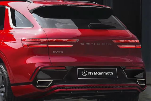 ▲GV70 스포츠 예상도(사진=유튜브 '뉴욕맘모스')