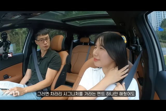 ▲모트라인-모두의 리뷰에 출연한 기아 스포티지 차주(사진=유튜브 모트라인)