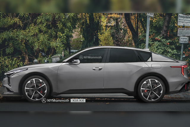 ▲기아 K4 예상도(사진=유튜브 '뉴욕맘모스')