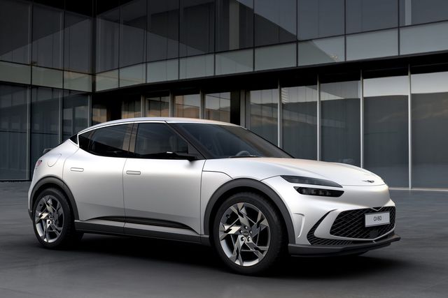 ▲제네시스 GV60 화이트 컬러(사진=제네시스 제공)