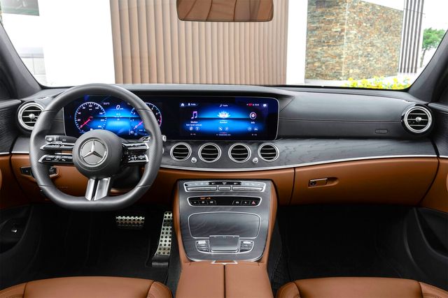 ▲E클래스 실내(사진=메르세데스-벤츠)