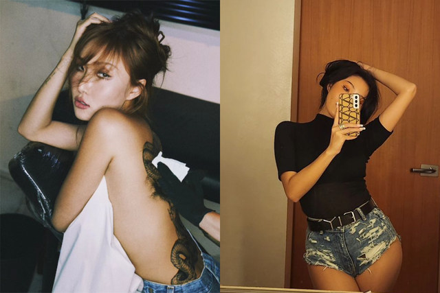 ▲화사(사진=화사SNS)