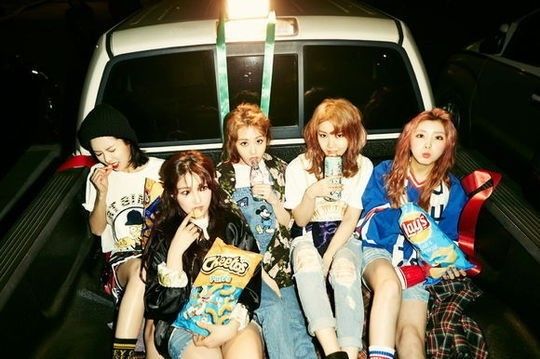 ▲포미닛(사진='오늘뭐해' 재킷 화보)