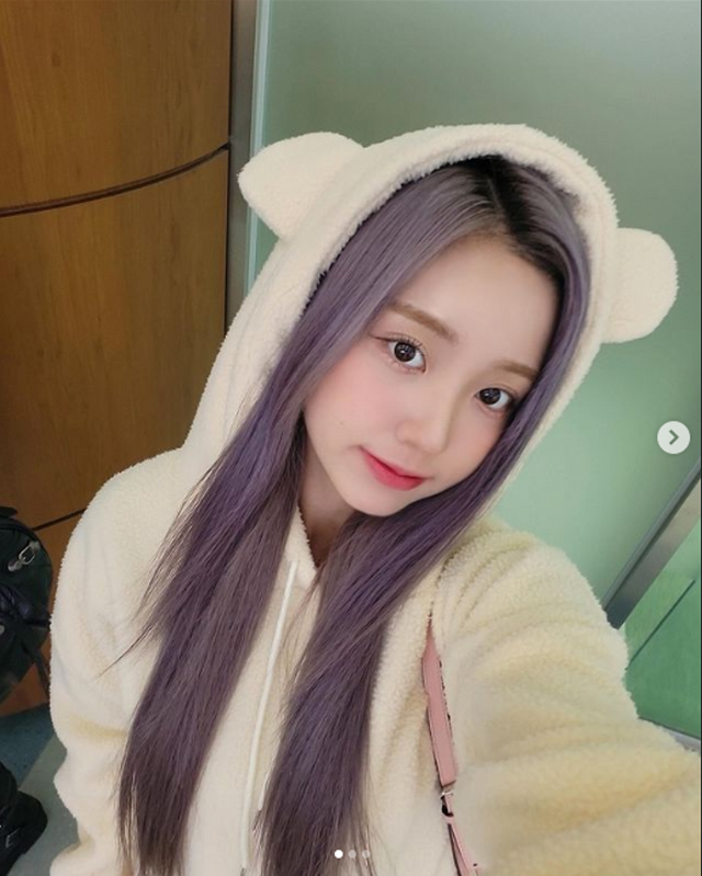▲케플러 강예서(사진=케플러 인스타그램)