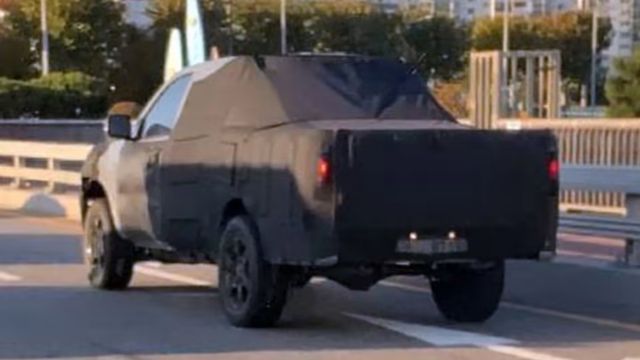 ▲기아 픽업트럭 스파이샷(사진=drive.com.au)