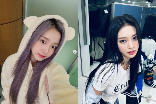 ▲케플러 강예서, 위클리 조아(사진=케플러 인스타그램, 위클리 인스타그램)