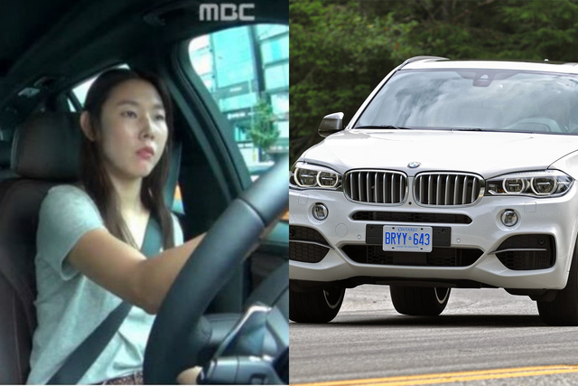 ▲한혜진,&nbsp;X5 M50d (사진=MBC '나 혼자 산다', BMW)