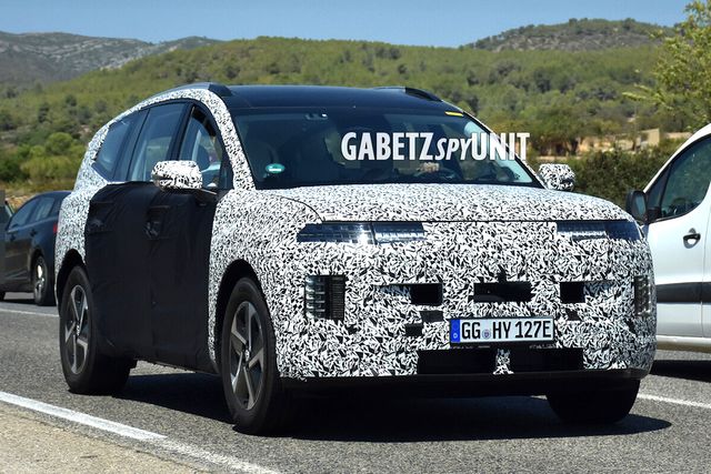 ▲현대 아이오닉 7 스파이샷(사진=GABETZ SPY UNIT)