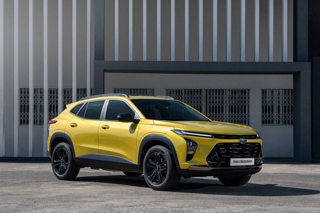 ▲쉐보레 트랙스 크로스오버 전측면(사진=한국GM)