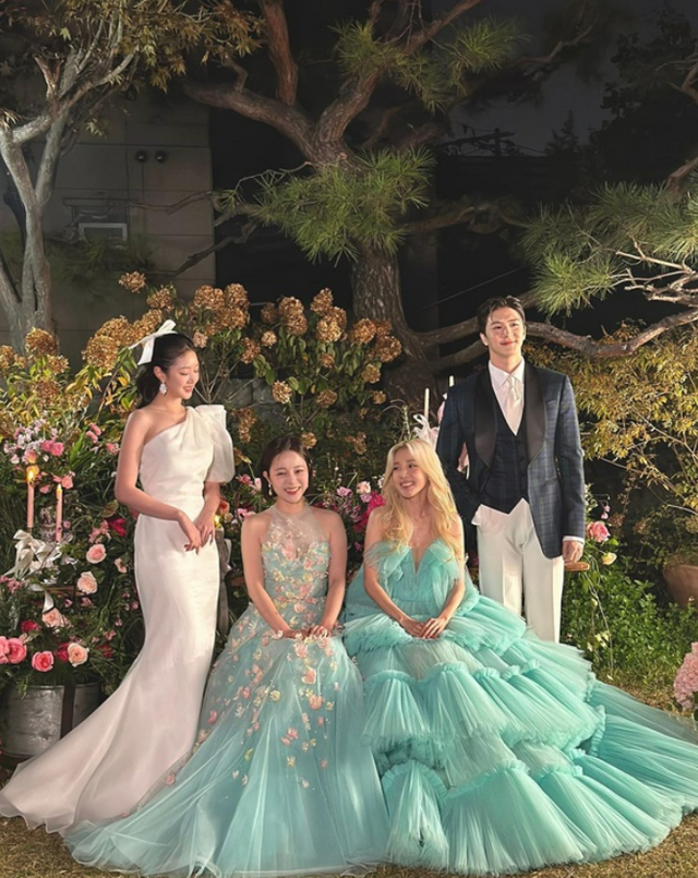 ▲미미, 박두라미, 산다라박, 천둥(사진=미미 SNS)