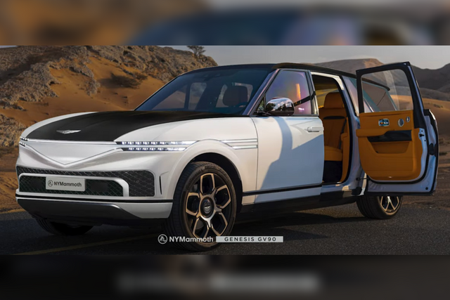 ▲제네시스 GV90 예상도(사진=유튜브 '뉴욕맘모스')