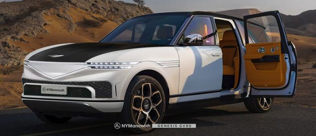 ▲제네시스 GV90 예상도(사진=유튜브 '뉴욕맘모스')