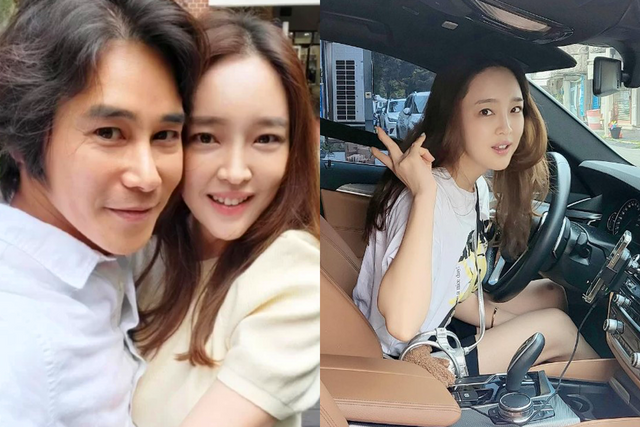 ▲정태우 장인희 부부 (사진=장인희 SNS)