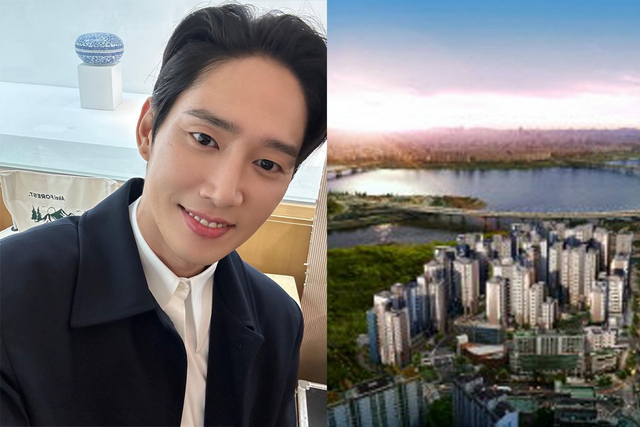 ▲박성훈, 금호 힐스테이트 전경 (사진=박성훈 SNS, 현대건설)