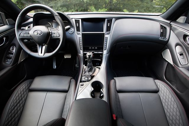 ▲인피니티 Q50 하이브리드 실내(사진=인피니티)