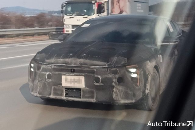 ▲기아 신형 K4 스파이샷(사진=양봉수 기자)