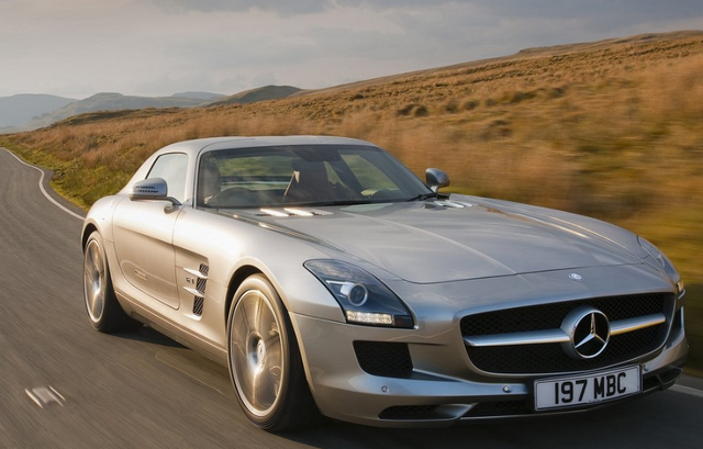 ▲벤츠 SLS 63 AMG (사진=포르쉐)