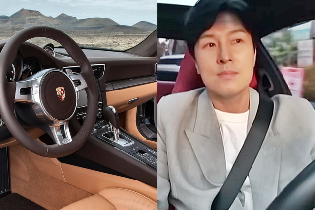 ▲포르쉐 911 터보 S, 김동완 (사진=포르쉐,&nbsp;유튜브 채널 ‘채널A 캔버스’)