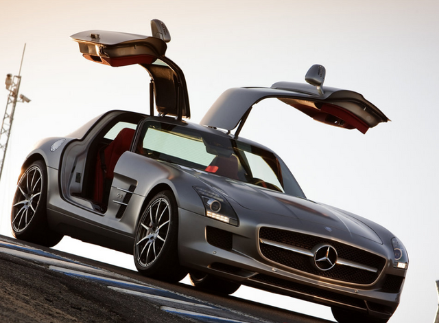 ▲벤츠 SLS 63 AMG (사진=포르쉐)