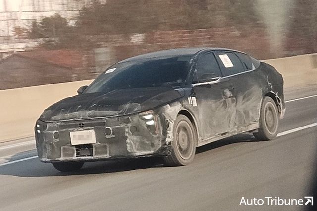 ▲기아 신형 K4 스파이샷(사진=양봉수 기자)