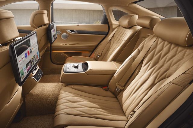 ▲제네시스 G80 부분변경 실내(사진=제네시스)