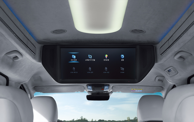 ▲스타리아 리무진 내부 (사진=현대자동차)