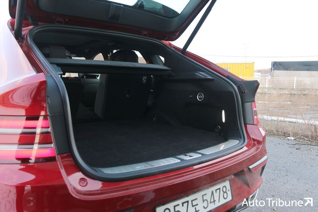 ▲제네시스 GV80 쿠페 트렁크(사진=최현진 기자)