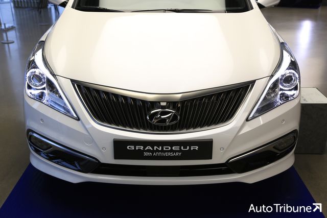 ▲현대 그랜저 HG(사진=양봉수 기자)