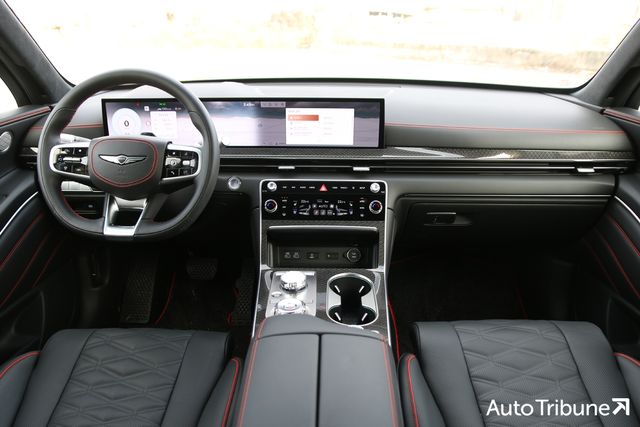 ▲제네시스 GV80 쿠페 실내(사진=최현진 기자)