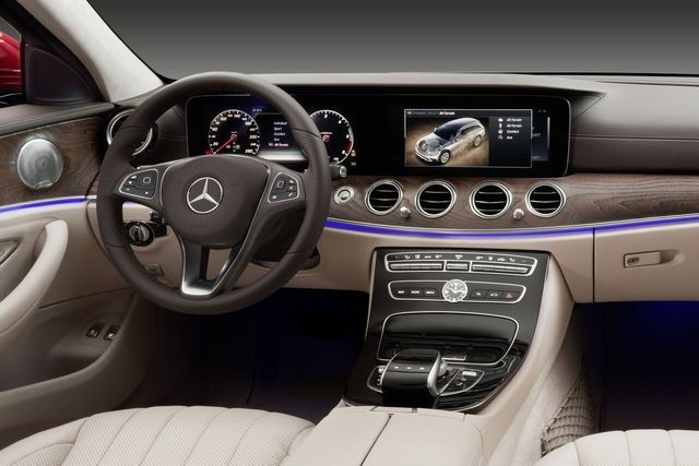 ▲메르세데스-벤츠 W213 E클래스 실내(사진=메르세데스-벤츠)