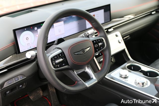 ▲제네시스 GV80 쿠페 실내(사진=최현진 기자)