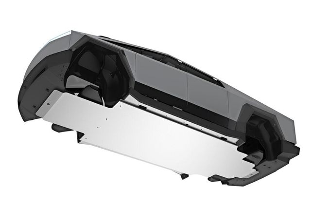 ▲테슬라 사이버트럭용 언더바디 아머(사진=언플러그드 퍼포먼스)