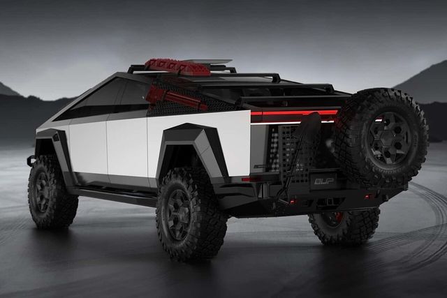 ▲언플러그드 퍼포먼스 옵션이 적용된 테슬라 사이버트럭(사진=언플러그드 퍼포먼스)