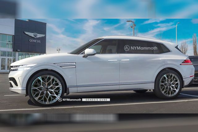 ▲제네시스 GV90 예상도(사진=유튜브 '뉴욕맘모스')