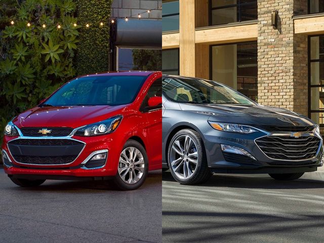 ▲쉐보레 스파크, 쉐보레 말리부(사진=GM)