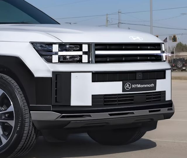 ▲싼타페 풀체인지 예상도(사진=유튜버 '뉴욕맘모스')