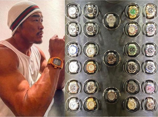▲추성훈이 소유한 시계(사진=추성훈 인스타그램)