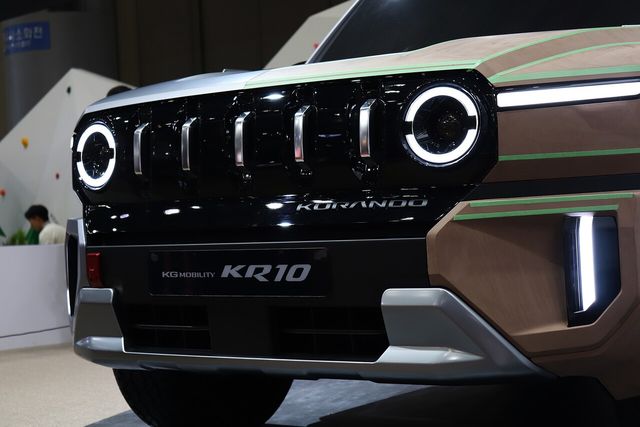 ▲KG모빌리티 KR10 콘셉트 카(사진=최현진 기자)