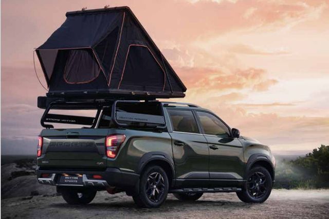 ▲KG모빌리티 렉스턴 스포츠(사진=KG모빌리티)