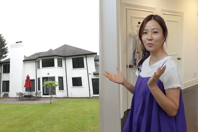 ▲배우 손태영의 미국 뉴저지 대저택(사진=유튜브 채널 'Mrs.뉴저지 손태영)