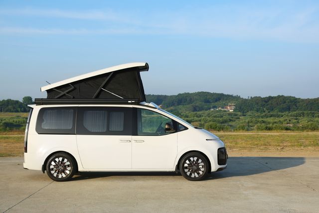 ▲쏘카를 통해 렌트 가능한 스타리아 캠핑카(사진=View H)