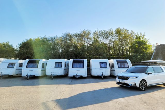 ▲아드리아 카라반 라인업들 (사진=패밀리카라반)