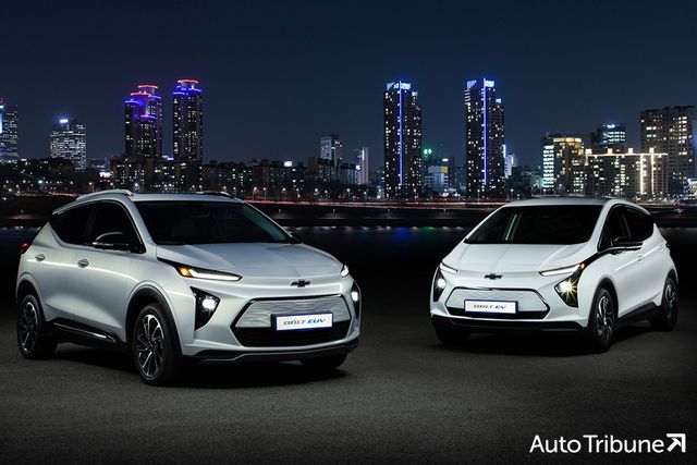 ▲볼트 EUV와 볼트 EV(사진=쉐보레)