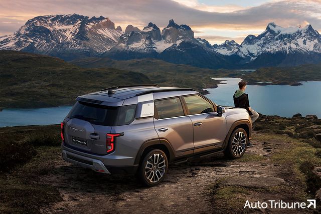 ▲쌍용 토레스 후측면(사진=쌍용자동차)