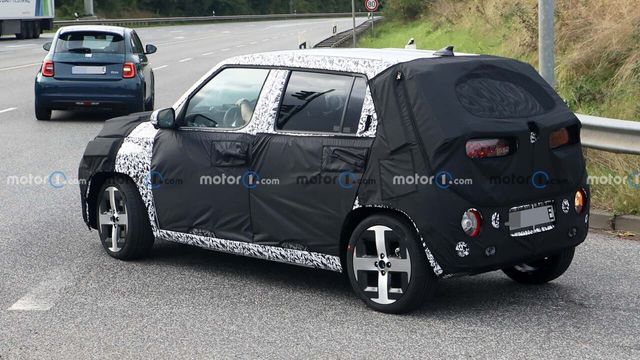 ▲현대 캐스퍼 전기차 스파이샷(사진=motor1)